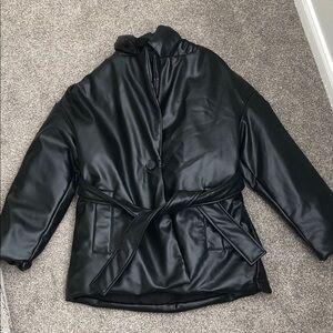 Zara Black Puffer Jacket